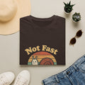 Not Fast Not Furious Snail T-Shirt — Retro Vintage Humor Tee